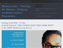 Tablet Screenshot of maennersache.info